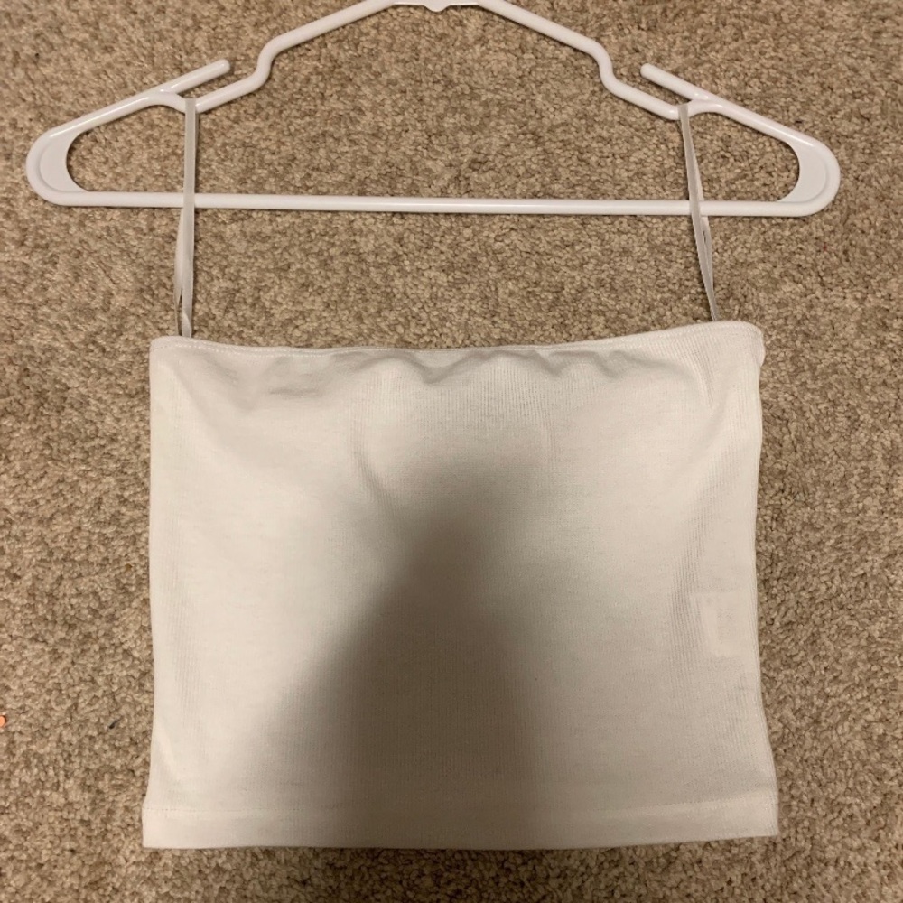 SHEIN white tube top